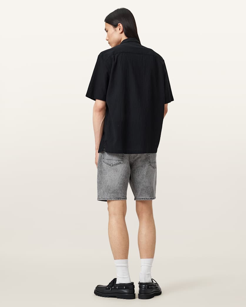 Switch Skinny Fit Denim Shorts Grey | ALLSAINTS DE